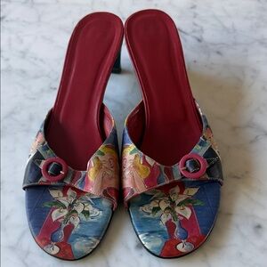 Sweet Vintage Valentine Sandals. Date night, Anniversary, Wedding, engagement 8